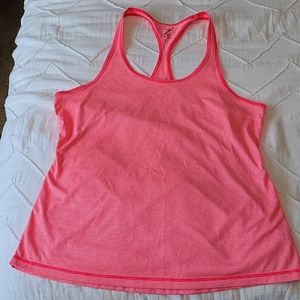 Pink strip zella tank